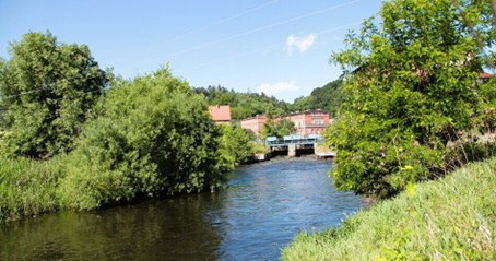 aktualność: Płukanie koryta rzeki Brdy